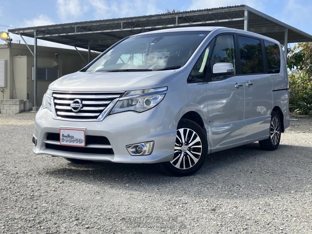 日産 セレナ 保証付き 自社ローン対応 ハイウェイスターvセレクション Safety S Hybrid 15 H27 年式 シルバー 00cc オーシャンデザイン 沖縄店 株式会社 Aozora Company 7 3万km 保証付 12ヶ月 距離無制限 沖縄の中古車情報 クロスロード