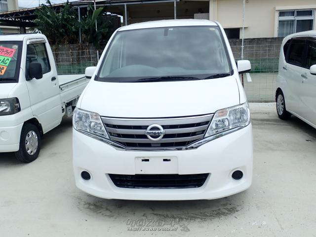 日産 セレナ 福祉車両スロープ式 13 H25 年式 白 ハヤマ自動車 12 1万km 保証付 3ヶ月 3千km 沖縄の中古車情報 クロスロード