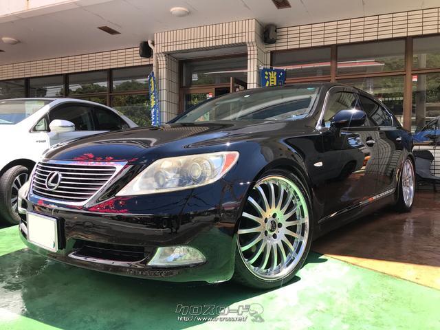 レクサス Ls Ls460 バージョンu 07 H19 年式 ブラック 4600cc Takimotor Production 3万km 保証無 沖縄の中古車情報 クロスロード