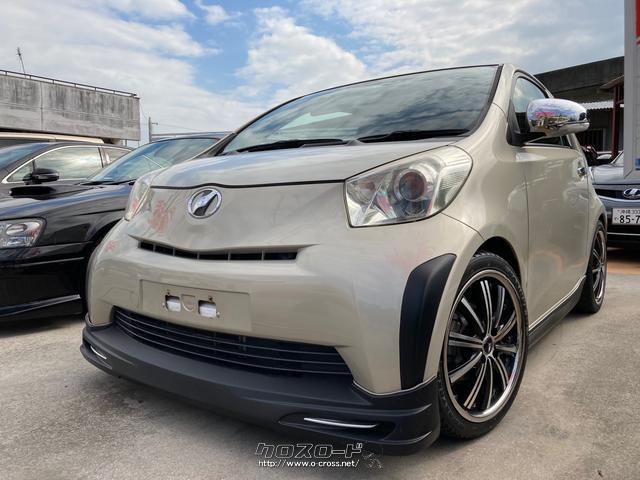 トヨタ Iq 100g ローダウン 09 H21 年式 シルキーゴールド 1000cc Takimotor Production 7 1万km 保証無 沖縄の中古車情報 クロスロード