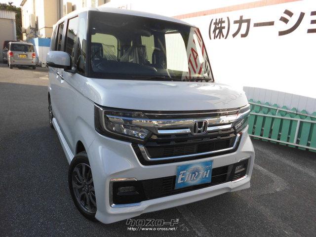 ホンダ N Boxカスタム 新車 カスタム Lホンダセンシング フルセグナビ Tvサービス 1 9 低金利 21 R3 年式 選べます 660cc カーショップアース 未走行 保証付 60ヶ月 100千km 沖縄の中古車情報 クロスロード
