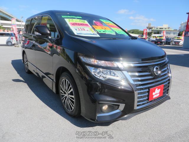 みてみて!走行少ない2万km台、安心・修復歴なし、車検2ヵ年付き、サビ止め施工付き、8名乗り!全席ブラックレザーシート!両側パワースライドドア、ナビ・バックカメラ、装備も充実!オススメの一台です。 日産 エルグランド