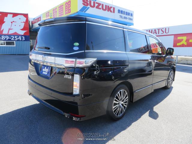 みてみて!走行少ない2万km台、安心・修復歴なし、車検2ヵ年付き、サビ止め施工付き、8名乗り!全席ブラックレザーシート!両側パワースライドドア、ナビ・バックカメラ、装備も充実!オススメの一台です。 日産 エルグランド