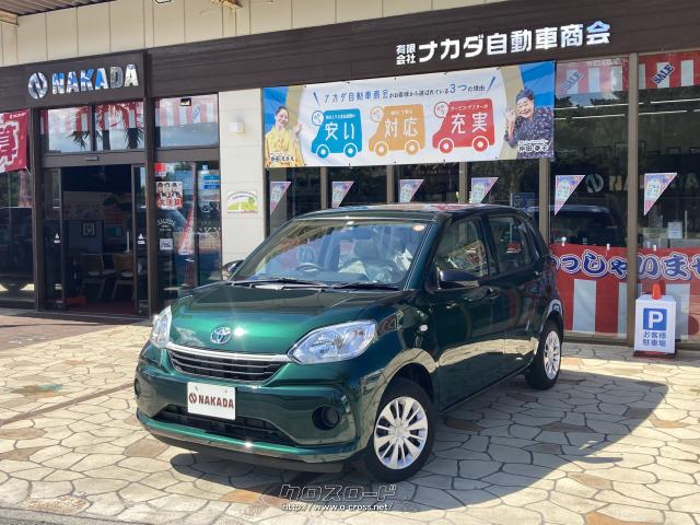 トヨタ パッソ X 社外ナビ バックカメラ Ju適正販売店認定 嘉手納本店展示中 19 R1 年式 グリーン 1000cc ナカダ自動車商会 1 1万km 保証付 24ヶ月 距離無制限 沖縄の中古車情報 クロスロード