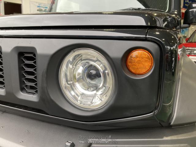 LEDヘッドライト標準装備!暗い夜道もこれで安心ドライブです♪ スズキ ジムニーシエラ