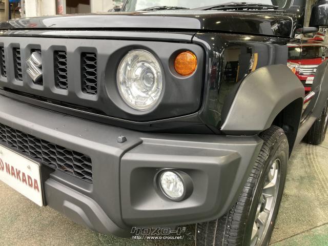 LEDヘッドライト標準装備!暗い夜道もこれで安心ドライブです♪ スズキ ジムニーシエラ