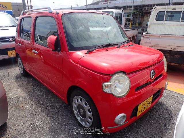 ダイハツ ミラココア ココアプラスx 10 H22 年式 赤 660cc おおき 11万km 保証付 1ヶ月 1千km 沖縄の中古車情報 クロスロード