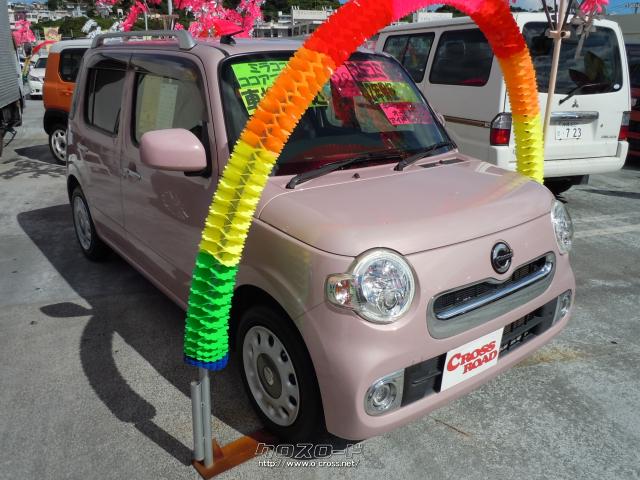 ダイハツ ミラココア ココアプラスx 16 H28 年式 ピンク 660cc 照屋モータース中古車センター 6 6万km 保証付 24ヶ月 距離無制限 沖縄の中古車情報 クロスロード