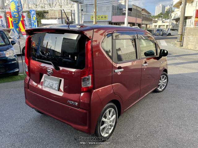 ダイハツ ムーヴ X リミテッド II”SA”III・2022(R4)年式・レッド・660cc・(有)琉朝自動車商会・1.2万km・保証付・47ヶ月・距離無制限  | 沖縄の中古車情報 - クロスロード