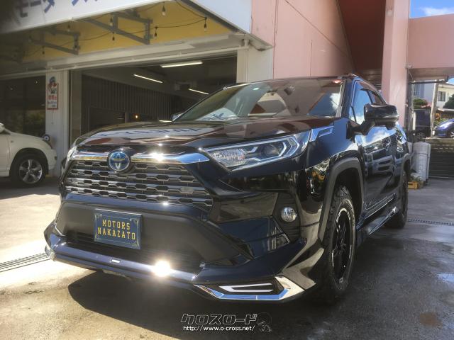 トヨタ RAV4 ハイブリッド G モデリスタフルエアロ・2019(R1)年式・ブラック・2500cc・モーターズレンタ・リース・2万km・保証付・36ヶ月・60千km  | 沖縄の中古車情報 - クロスロード