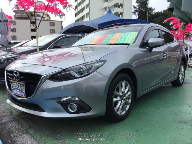 マツダ アクセラハイブリッド ハイブリッド S 毎日スペシャル価格で販売中 自社工場も完備で安心のカーライフを提供します 15 H27 年式 グレー 00cc コザ自動車株式会社 4 1万km 保証付 3ヶ月 3千km 沖縄の中古車情報 クロスロード