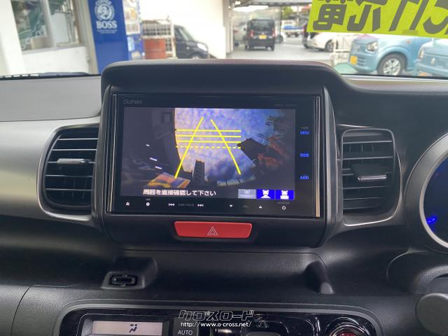 ホンダ N-BOXスラッシュ X 純正NAVI&TV・バックモニター・サウンドマッピング システム・ETC・Bluetooth・無限グリル・2015(H27)年式・ブラック・660cc・コザ自動車株式会社・9万km・保証付・3ヶ月・3千km  | 沖縄の中古車情報 - クロスロード