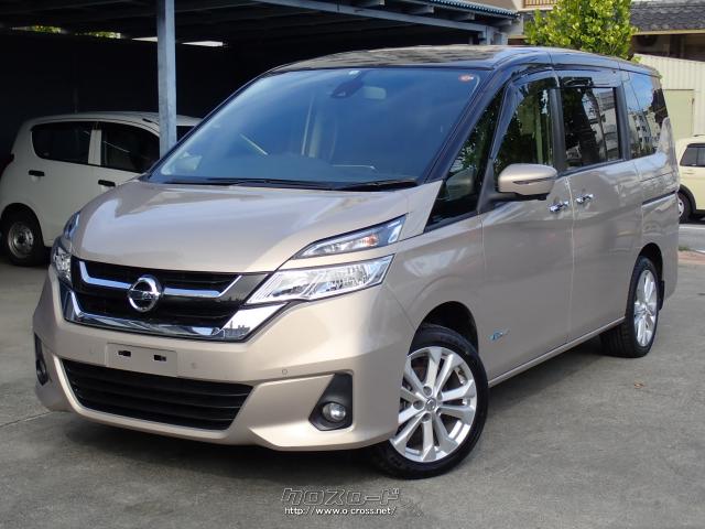 日産 セレナ ハイブリッド Xvセレクション 18 H30 年式 シャンパーンゴールドiiトーン 00cc Garage Silver 2 7万km 保証付 24ヶ月 距離無制限 沖縄の中古車情報 クロスロード