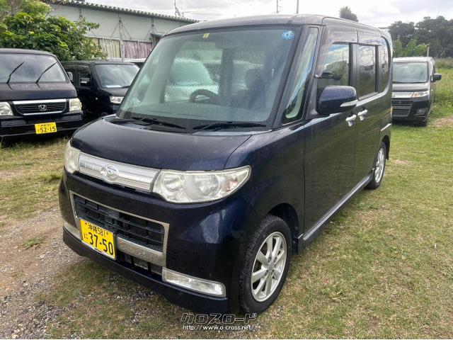 ダイハツ タント カスタムXリミテッド・2009(H21)年式・青・660cc・Garage SILVER・13.1万km・保証無 |  沖縄の中古車情報 - クロスロード