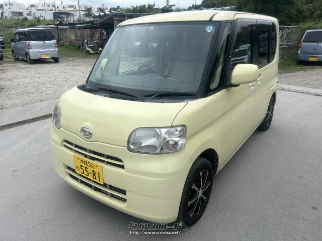 ダイハツ タント・2009(H21)年式・イエロー・660cc・Garage SILVER・9万km・保証無 | 沖縄の中古車情報 - クロスロード