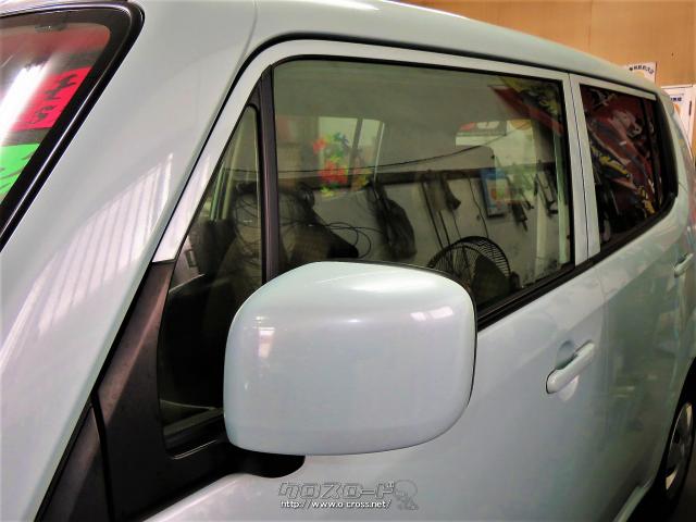 電格ミラー☆ドアバイザー取付します☆ 日産 モコ