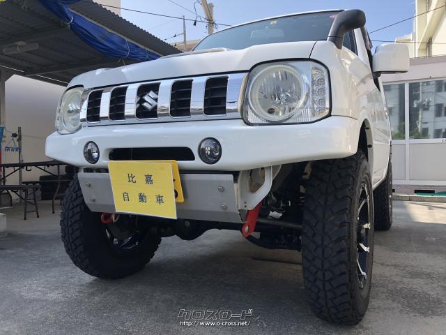 社外ヘッドライトは、イカリングでシブかっこいいです(^^) スズキ ジムニー