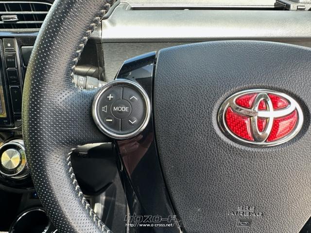 運転中でもオーディオの操作が可能なステアリングスイッチ トヨタ アクア