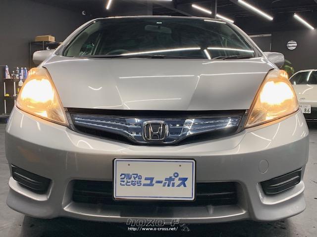 コンパクトな5ナンバーサイズのボディであり、ワゴンスタイルのコンパクトカー「フィットシャトルハイブリッド」 ホンダ フィットシャトルハイブリッド