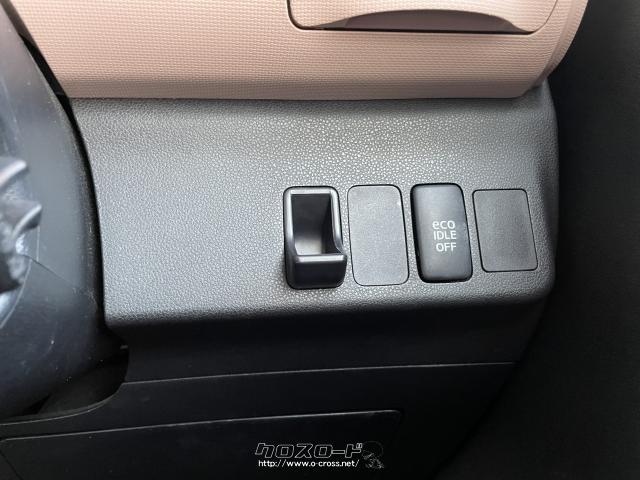 アイドリングストップ機能付き。 ダイハツ ミラココア