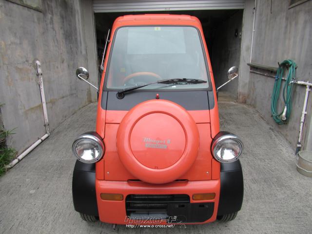 ダイハツ ミゼット 1998 H10 年式 オレンジ 660cc オートショップザハ 78万km 保証無 沖縄の中古車情報 クロスロード