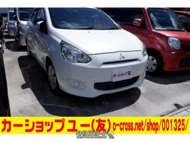 三菱 ミラージュ 電動格納ミラー・2013(H25)年式・白・1000cc