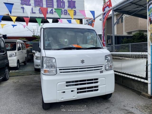 スズキ エブリイ Pa マニュアル車 16 H28 年式 シロ 660cc 城間自動車 9 4万km 保証付 3ヶ月 1千km 沖縄の中古車情報 クロスロード