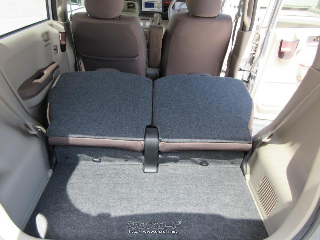 背もたれを倒すと大きな荷物も載せれます! ホンダ ライフ
