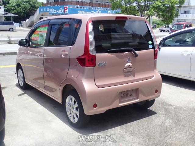 三菱 eKワゴン G・2013(H25)年式・ピンク・660cc・メカボディー