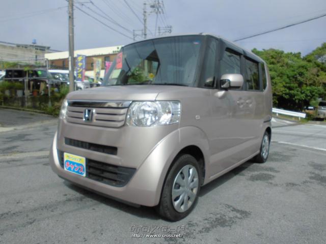 ホンダ N-BOX+ G・Lパッケージ・2013(H25)年式・ピンク・660cc・カーショップ チャンス・9.9万km・保証付・12ヶ月・15千km  | 沖縄の中古車情報 - クロスロード