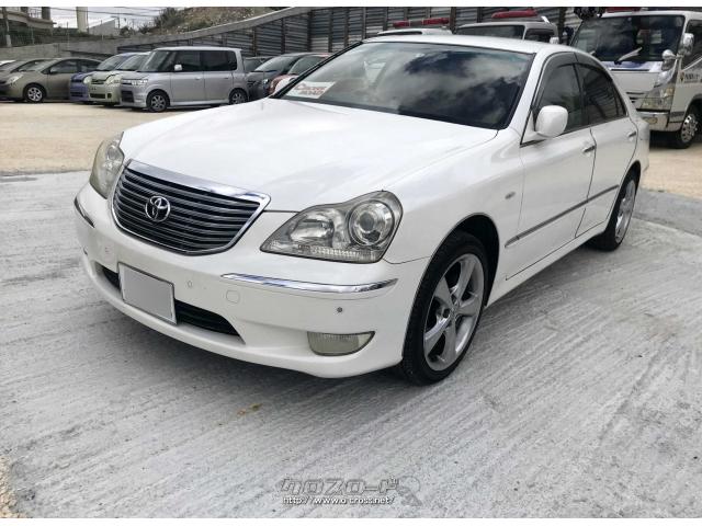 トヨタ クラウンマジェスタ 04 H16 年式 パールホワイト 4300cc 伊佐自動車解体所 15万km 保証無 沖縄の中古車情報 クロスロード トヨタ クラウンマジェスタ 04 H16 年式 パールホワイト 4300cc 伊佐自動車解体所 15万km 保証無 沖縄の中古車情報 クロスロード