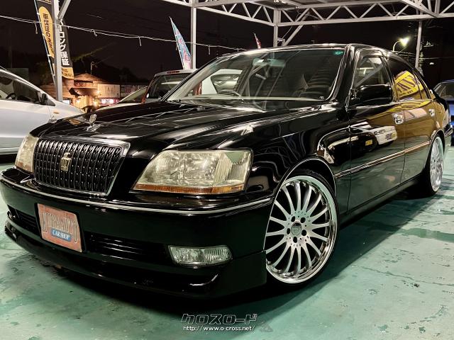 トヨタ クラウンマジェスタ 3 0aタイプ 2黒ブラック カールソンインチ 車高調 Fリップスポイラー リア電動サンシェード 04 H16 年式 黒 3000cc Kura Auto クラ オート 11 6万km 保証付 3ヶ月 3千km 沖縄の中古車情報 クロスロード