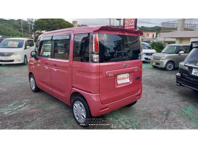 スズキ スペーシア 4WDピンク色 使用感あり