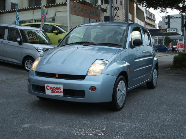 トヨタ Will Vi ベースグレード 00 H12 年式 ライトブルー 1300cc ユーズドカーショップ カーパーク 7万km 保証無 沖縄の中古車情報 クロスロード