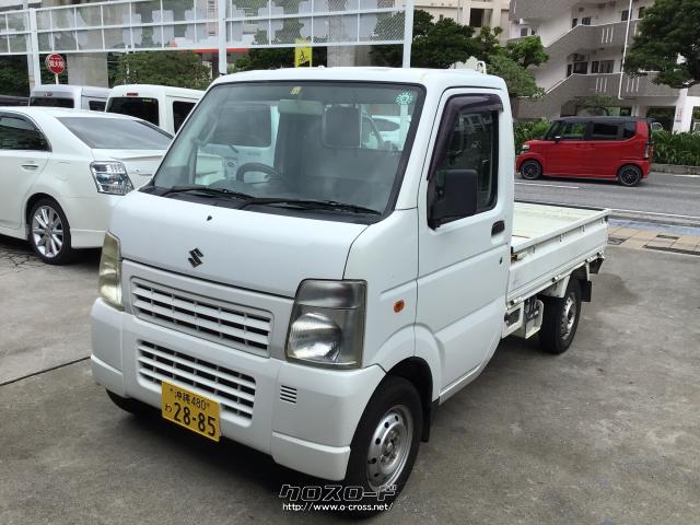 スズキ キャリイトラック レンタアップ 11 H23 年式 ホワイト 660cc ダイドー自動車 11 9万km 保証付 1ヶ月 1千km 沖縄 の中古車情報 クロスロード