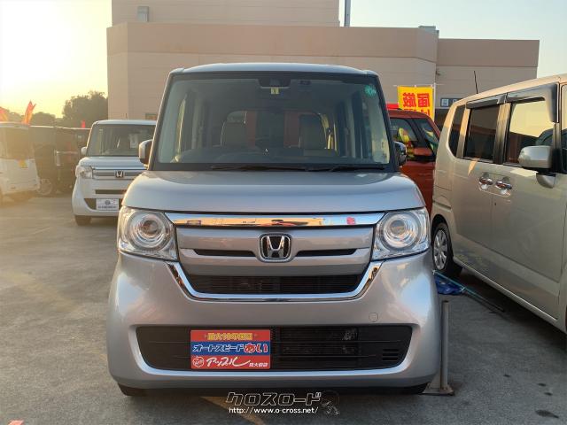 ホンダ N Box Gホンダセンシング 18 H30 年式 グレー 660cc オートスピードあい 5 7万km 保証付 24ヶ月 距離無制限 沖縄の中古車情報 クロスロード