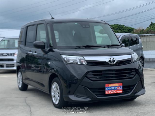 トヨタ タンク Xs 19 R1 年式 ブラック 1000cc オートスピードあい 6 5万km 保証付 24ヶ月 距離無制限 沖縄の中古車情報 クロスロード