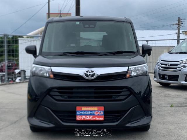 トヨタ タンク Xs 19 R1 年式 ブラック 1000cc オートスピードあい 6 5万km 保証付 24ヶ月 距離無制限 沖縄の中古車情報 クロスロード トヨタ タンク Xs 19 R1 年式 ブラック 1000cc オートスピードあい 6 5万km 保証付 24ヶ月 距離無制限 沖縄の中古車情報 クロスロード