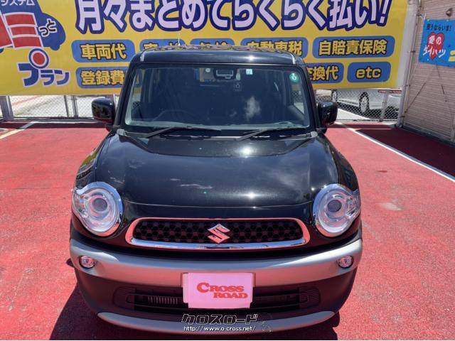 スズキ クロスビー ハイブリッド Mx 17 H29 年式 ブルーイッシュブラック 1000cc Fシステム 沖縄本店 6 8万km 保証付 24ヶ月 100千km 沖縄の中古車情報 クロスロード