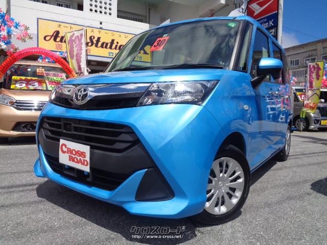 トヨタ タンク Xs 本土中古車の内外装美車入庫しました 18 H30 年式 青 1000cc 株 オートステーションk 6 4万km 保証付 24ヶ月 距離無制限 沖縄の中古車情報 クロスロード
