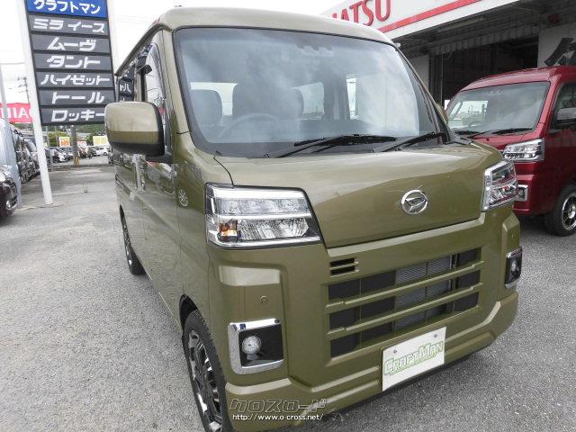 ダイハツ ハイゼットデッキバン デッキバンg Led パワースライドドア 22 R4 年式 選べる5色 660cc Craftman クラフトマン 未走行 保証付 60ヶ月 100千km 沖縄の中古車情報 クロスロード