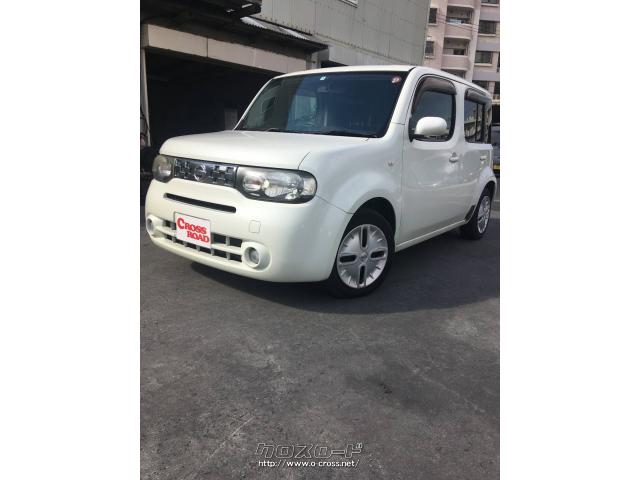 日産 キューブ 15x Vセレクション 10 H22 年式 パールホワイト 1500cc 同 リサイクルパーツ佐久川 12 9万km 保証付 3ヶ月 距離無制限 沖縄の中古車情報 クロスロード