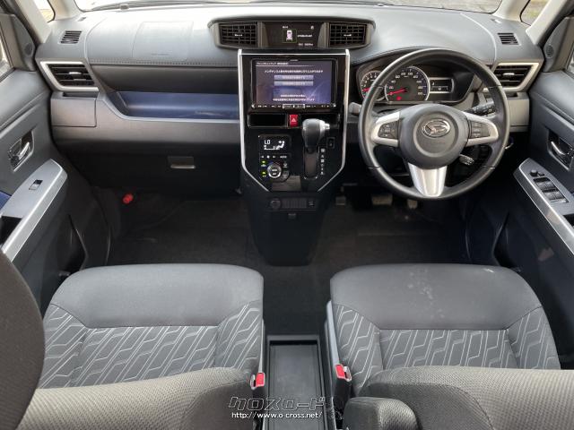 インテリアは、水平に広がるインストルメントパネルで、機能性の高さとワイドな印象を表現するとともに、見晴らしの良さを実現 ダイハツ トール