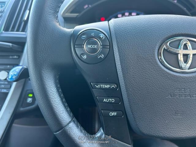 オーディオの音量操作や、チャンネル切り替えなどは手元で楽に行えます。 トヨタ SAI