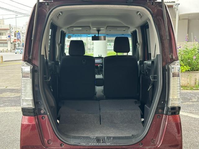 シートを倒せば長物にも対応します。 ホンダ N-BOX