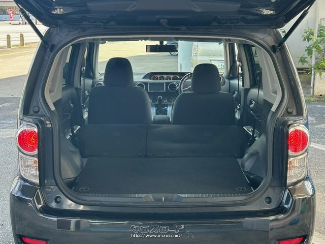 シートを倒せば長物にも対応します。 トヨタ カローラルミオン