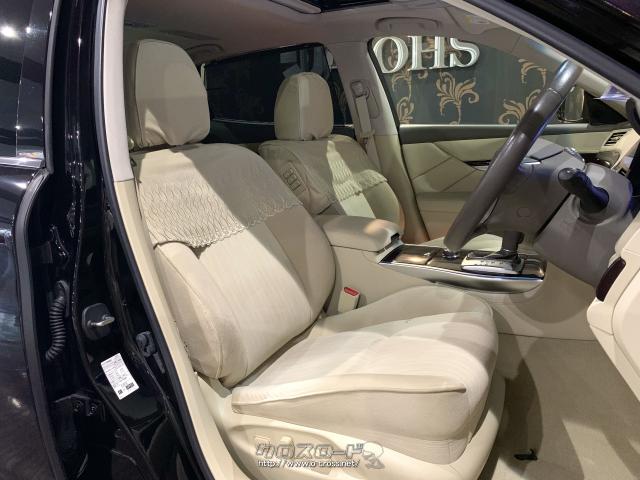 日産 シーマ ハイブリッド OP5年保証対象車 サンルーフ 純正HDDナビ