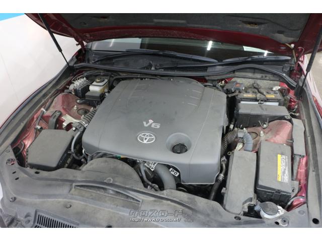 V型6気筒DOHC 最高出力203ps(149kW)/6400rpm最大トルク24.8kg・m(243N・m)/4800rpm トヨタ マークX