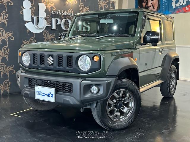 スズキ ジムニーシエラ グレード【JC】 カラー【ジャングルグリーン】 ユーポスコザ店にて展示中です♪是非ユーポスコザ店へ! スズキ ジムニーシエラ
