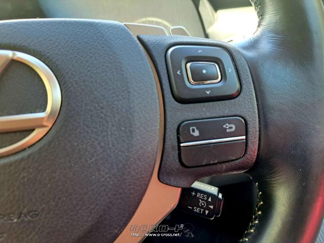 ハンドル右でクルーズコントロール操作が出来ます レクサス NX